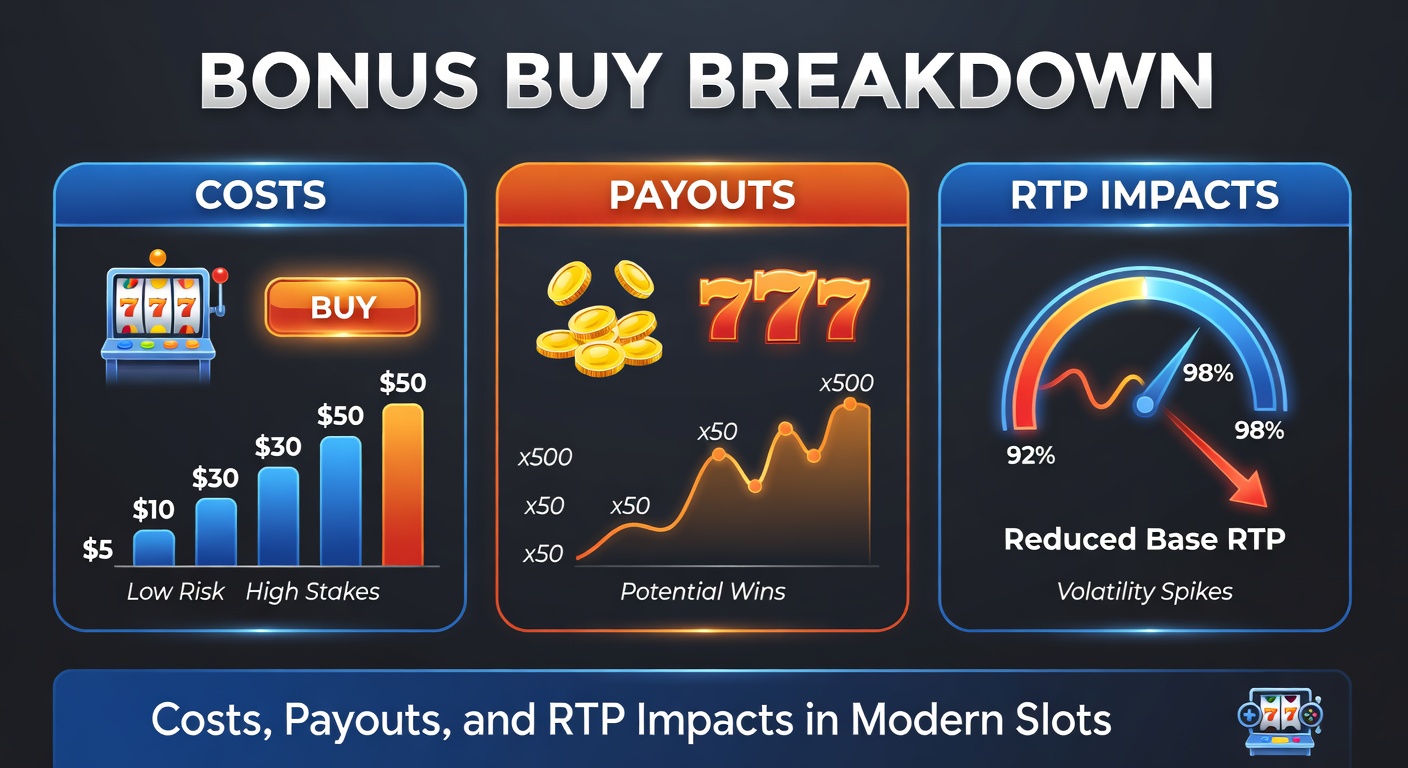 Vibrant slot screen displaying a bonus buy option with glowing multipliers and jackpot symbols ready to activate