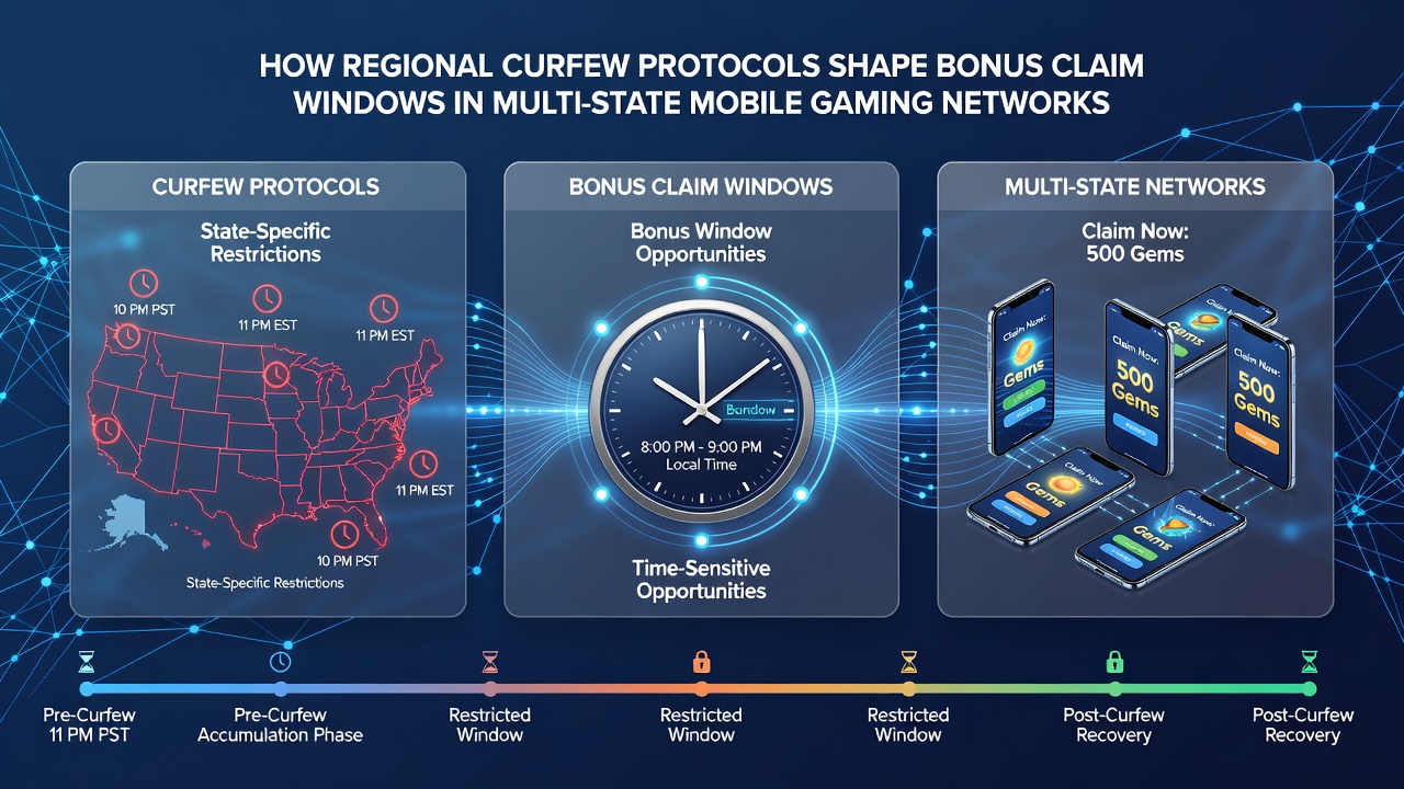 Geolocation map overlay on a mobile casino dashboard highlighting curfew zones