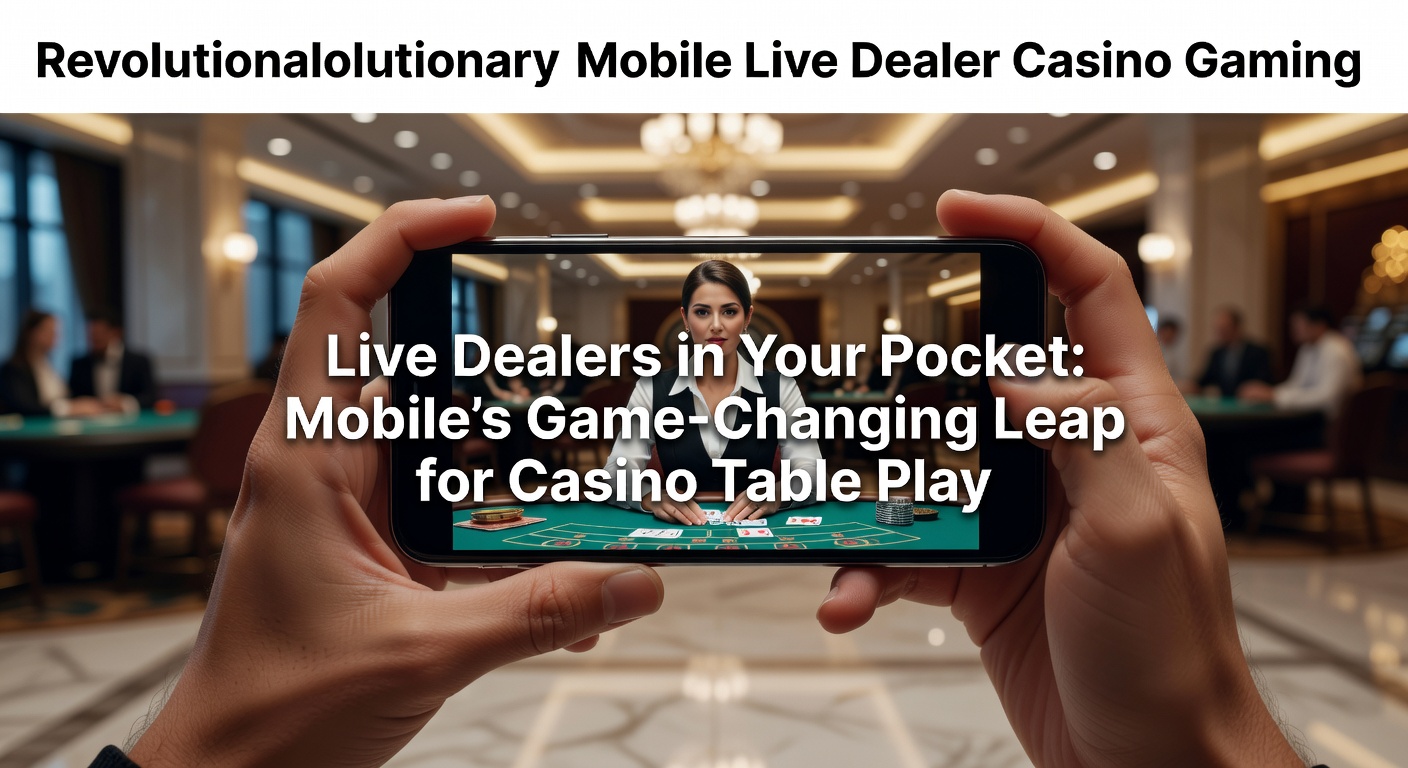 A mobile phone screen displaying a live blackjack dealer table with cards being dealt in real-time, capturing the thrill of casino action on the go