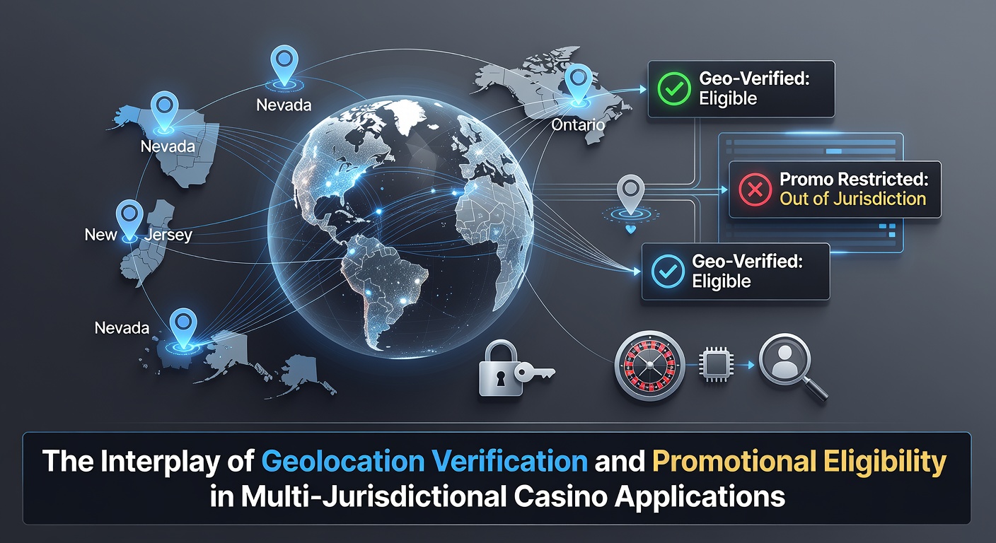 Geolocation verification systems integrated with casino promotional platforms across state lines