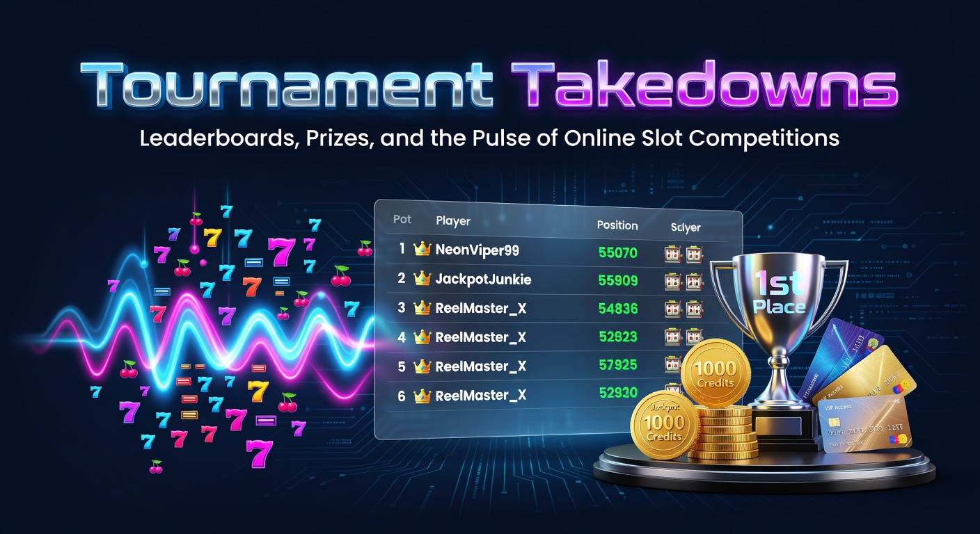 Dynamic online slot tournament leaderboard displaying top players' scores in real-time with glowing prizes highlighted