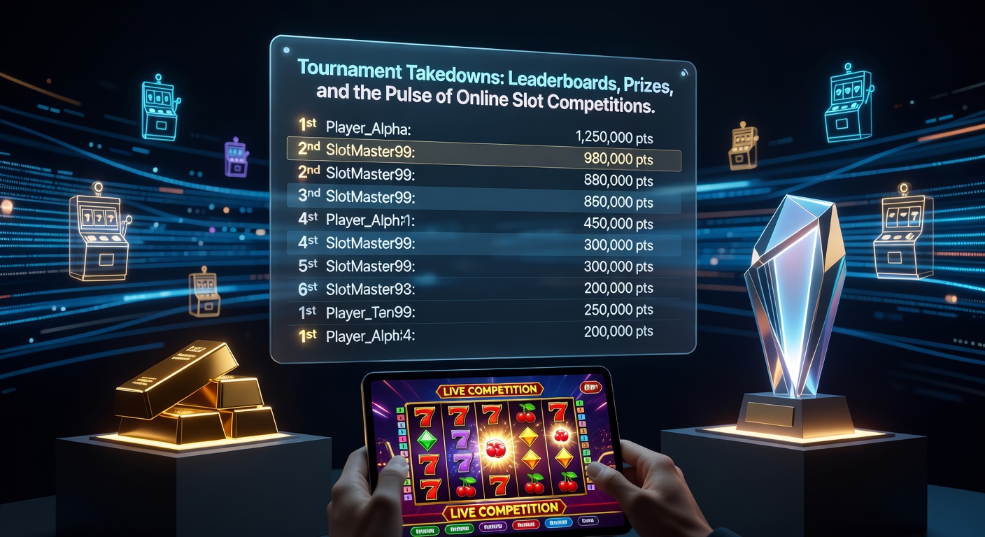 Exciting prize payout screen from a major online slot tournament, showing cash wins and luxury rewards for top leaderboard finishers